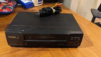 Mitsubishi Hs-720 VCR PLAYER RECORDER Tested Working No Remote M • $99