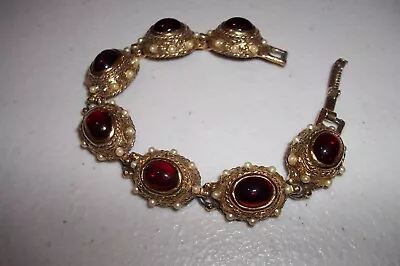 Vintage Benedikt N.Y. Ruby Antique Bracelet. REDUCED LAST TIME** • $55