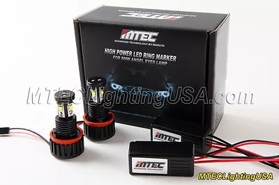 Genuine MTEC H8 V2 18W CREE LED Angel Eye Halo Ring Bulbs For BMW E70 X5 08-12 • $169