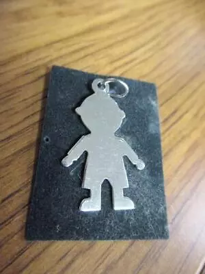 Charm Vintage Sterling Flat Baby Boy/Child By M&M   2318 • $19.99