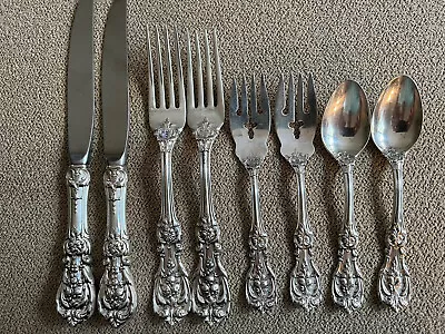 $199 • Buy 1 Dinner Size Reed & Barton  Francis I Sterling Place Setting Multiples Perfect