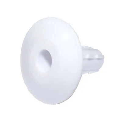 Coaxial Cable Wall Tidy~BUY 1 GET 1 FREE~Cover~Cap~Grommet~White~8mm Hole~Sky~TV • £3.24