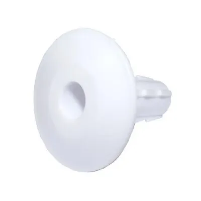 Coaxial Cable Wall Tidy~Cover~Cap~Grommet~White~8mm Hole~Sky~TV~10 X Pieces • £6.99