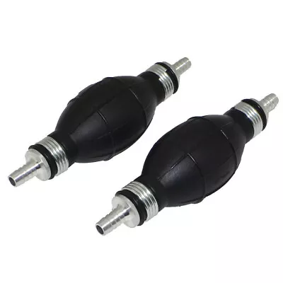 2X 8mm 5/16  Gas Fuel Line Pump Hand Primer Bulb  Outboard Car Marine All Fuels • $8.49