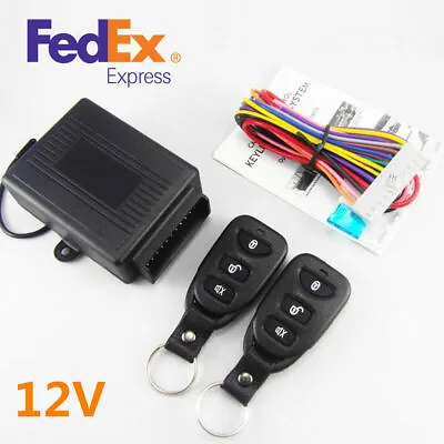 12V Car Remote Control Kit Door Locking Keyless Entry System Remote Car Location • $15.19