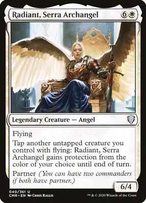 Radiant Serra Archangel [Commander Legends] Magic MTG • $1.30