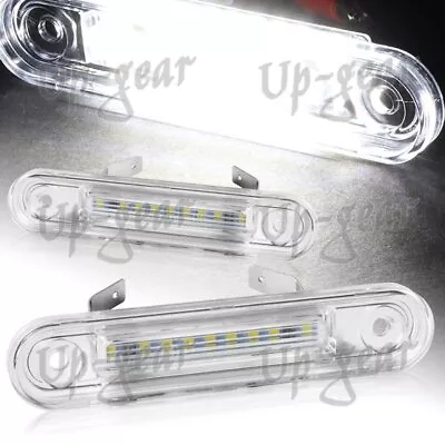 For Mercedes-Benz W124 W201 W202 E/C Class White 18-SMD LED License Plate Lights • $16.60