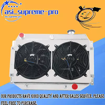 For Holden HG/HT/HK/HQ/HJ/HX/HZ Chevy V8 Aluminum 3ROW Radiator Shroud Fan  ASI • $279