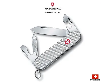 Victorinox Swiss Army Knife 83mm 9 Functions Cadet Alox Pocket Tools 0.2601.26 • $46