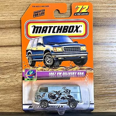 Matchbox #72 1967 VW Delivery Van W/ 2000 Logo On Back Window New On Card • $4.99