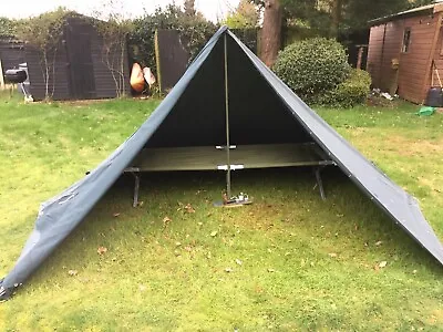 Zeltbahn BGS Bundesgrenzschutz King Of German Zeltbahns 1960s X4 Complete Tent • £230