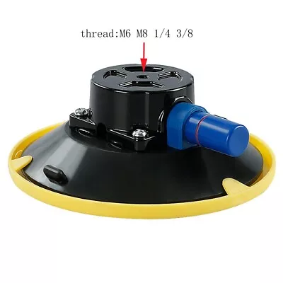 6 Inch Vacuum Suction Cups Mount Base Hand Pump Glass Sucker Auto Repair Tools • $43.19