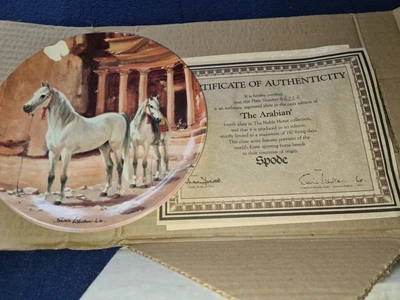 £2 • Buy Royal Worcester Horse Plate 