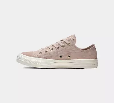 Converse Women's CTAS Precious Metal Suede Low Top 561649C Shoes Taupe UK 3-8 • £64.99