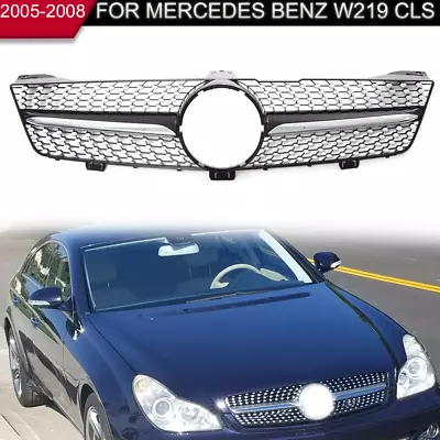 For Mercedes Benz W219 CLS500 CLS550 CLS350 2005-2008 Diamond Grill Front Grille • $63.15