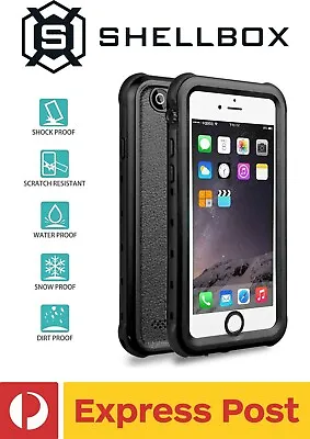 $25.35 • Buy IPhone 6+/ 6s+ (Plus) SHELLBOX 360° Full Protection Case WaterProof / ShockProof