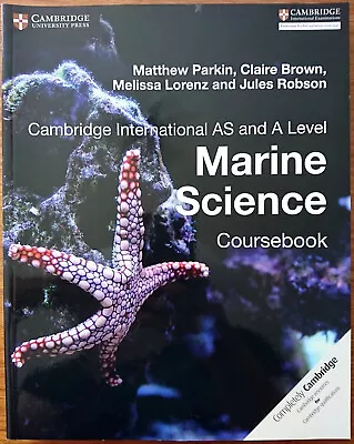 **NEW** Cambridge International AS And A Level Marine Science Coursebook • £14.95