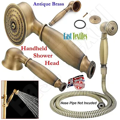 £11.95 • Buy Antique Brass Telephone Handheld Shower Head Replacement Bathroom Showerhead New