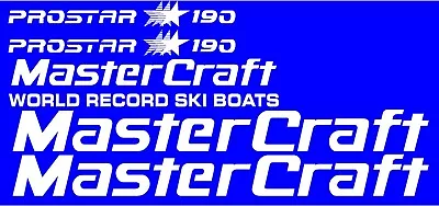 MasterCraft Prostar 190 Full Set #1 • $64.95