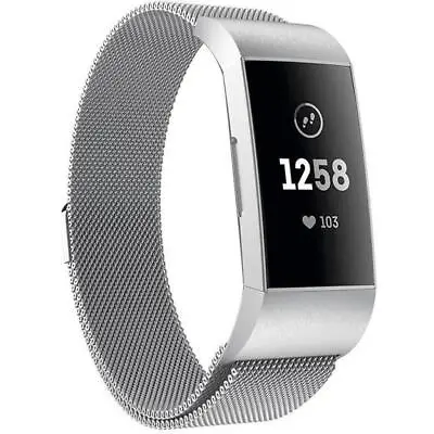 $39.95 • Buy [Fitbit Charge 2] Milanese - Silver