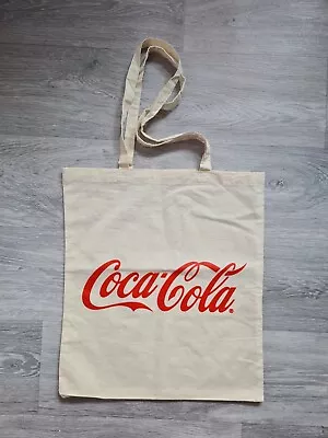 £3.50 • Buy Coca-Cola Branded Cloth Tote Bag 
