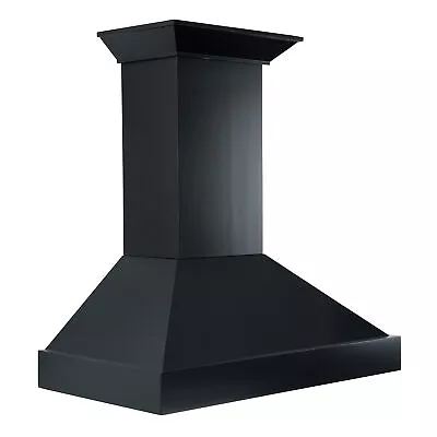 Zline 30  New Black Wood Convertible Wall Range Hood Kbcc-30 • $849