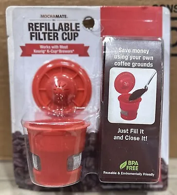 MochaMate 2 Pack Reusable Refillable Single Coffee Replacement Filter K-Cup • $10.33