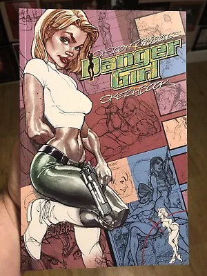 Danger Girl Sketchbook J. Scott Campbell Softcover Windstorm Rare OOP • $23.95