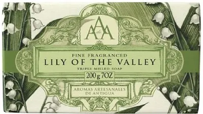 AAA Floral - Triple-Milled Luxury Soap Bar - Lily Of The Valley  • £15.39
