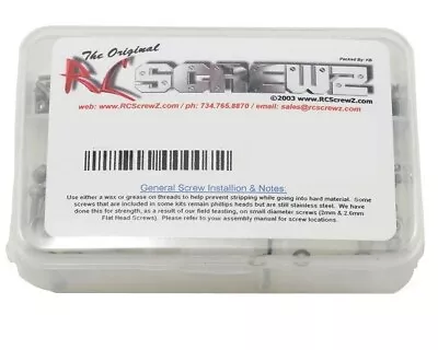 RC Screwz Associated B44.2 Buggy (Metric) Stainless Steel Screw Kit - RCZASS047M • $31.99