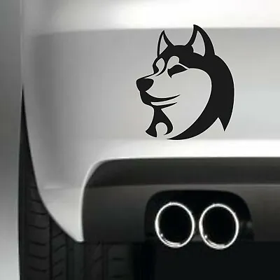£2.99 • Buy Husky Dog 1 Car Bumper Sticker Funny Drift Jdm 4x4 Wall Art Vinyl