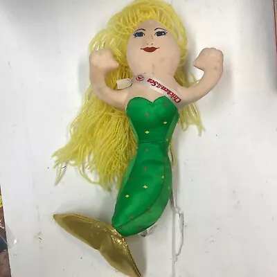 Vintage Chicken Of The Sea Mermaid Polyester Fiber Cloth Doll 14 Inch • $18.72