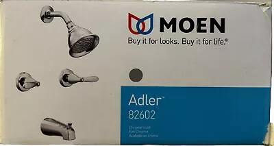 Moen 82602 Adler 2-Handle 1-Spray Tub/Shower Faucet With Valve - Chrome Open Box • $54.99