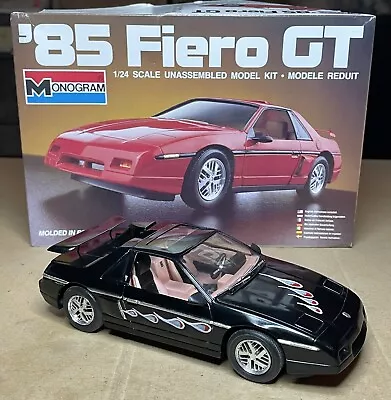 Custom Adult Built & Detailed Monogram 1/24 ‘85 Fiero GT Model • $19.99