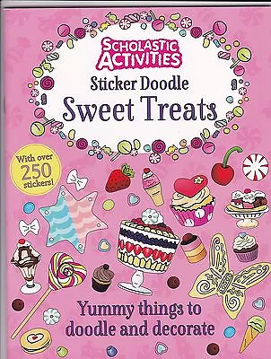 Sticker Doodle Sweet Treats -  Sweets Sticker Doodle And Colouring Book • £3.79