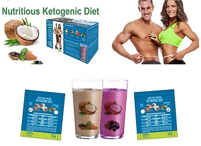 £2.25 • Buy Ketogenic Diet Quick Ketosis Weight Loss Shake Fat Burn Vlcd Meal Replacement