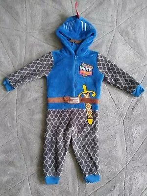 Mike The Knight Costume Outfit Onesey Size 18-24 Months Height 90cm • £6.99