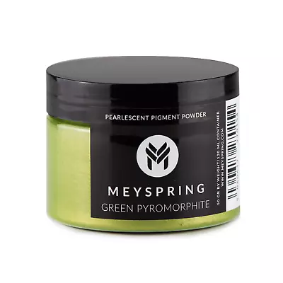 MEYSPRING Green Pyromorphite Mica Powder For Epoxy - Resin Color Pigment  • $14.99