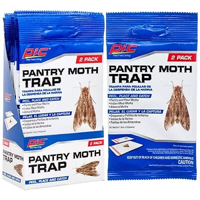 6-Count Pantry Moth Glue Traps (2-Pack) • $14.99