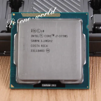 £108.61 • Buy Intel Core I7-2600 I7-3770 I7-2600S I7-3770S I7-2700K LGA 1155 CPU Processor