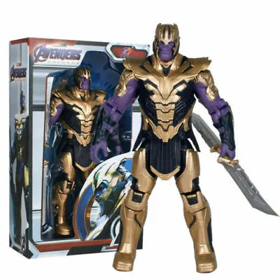 ZD Toys Marvel Thanos Avengers Endgame 7  PVC Action Figure Toys Kids Gift Colle • £18.99