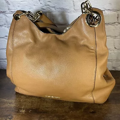 Michael Michael Kors Fulton Large Acorn Charm Shoulder Tote Bag • $39