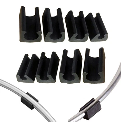 $18.78 • Buy 16PCS Glides Floor Protector Stool Pipe Clamp Chair Leg Pad Tube Rear Pad Damper