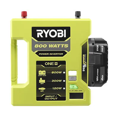 RYOBI ONE+ 18V 800Watt Power Inverter (Tool Only) RYi8030A • $99.98