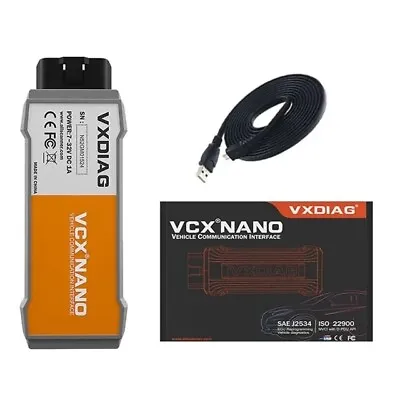 VXDIAG VCX NANO NX300 For VOLVO 2014D Dice Car Diagnostic Tools OBD2 Scanner USB • $125