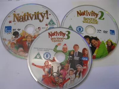 Nativity Nativity 2 Nativity 3 & Nativity 4 - Disc Only [dvd] • £1.75