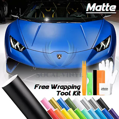 【Matte Flat】 Vinyl Wrap Sticker Decal Film Bubble Free Air Release Sheet Film • $308.88