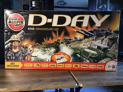 Airfix Military WW2 D Day 60th Anniversary Set 1:72 10300 Model Kits New • £69.95