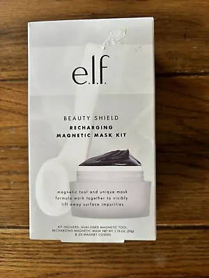 ELF Recharging Magnetic Mask Kit Beauty Shield Iron-Based Formula 1.76 Oz/50 G • $24