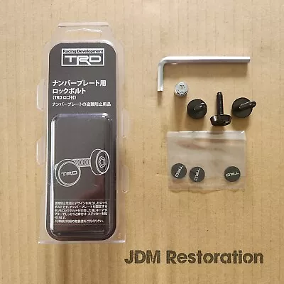 Trd Number Plate Security Screws Jzx100 Jza80 1JZ 2JZ JDM Mr2 Sw20 4AGE Turbo  • $115